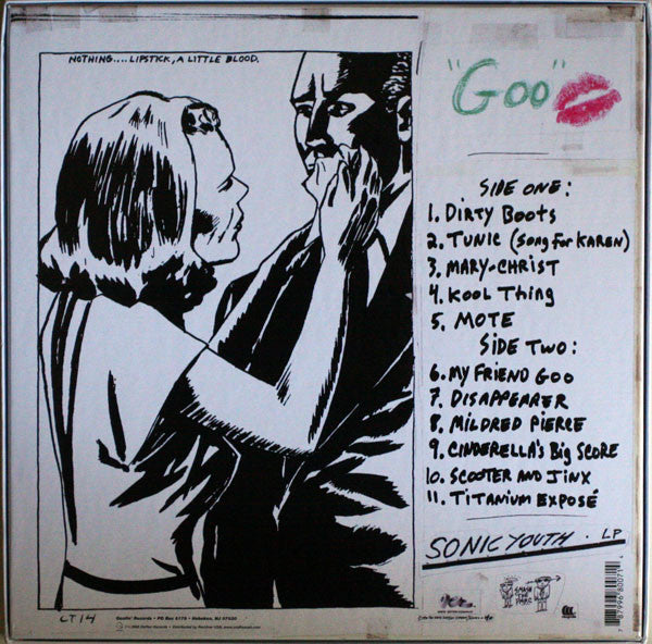 Sonic Youth : Goo (2xLP, Album, RE, RM + 2xLP, RM + Box)