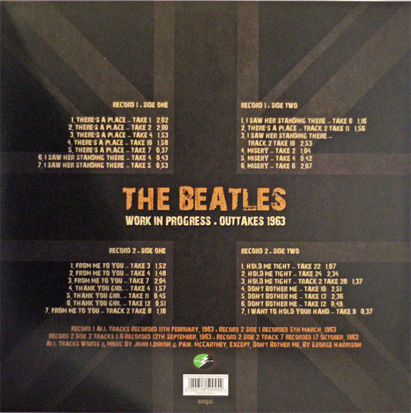The Beatles : Work In Progress (2xLP, Comp, Unofficial, Col)