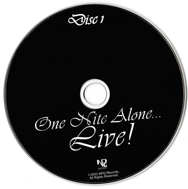 Prince & The New Power Generation : One Nite Alone... Live! (Box + 2xCD + CD)