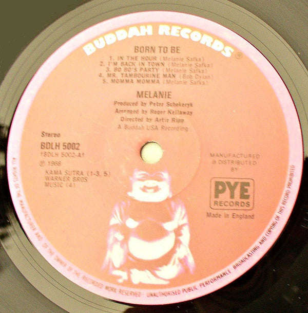 Melanie (2) : Born To Be (LP, Album, RE, Gat)
