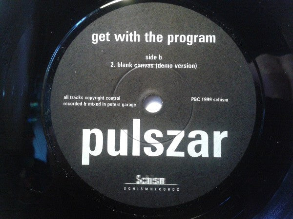 Pulszar : Get With The Program (7", Single, Promo)