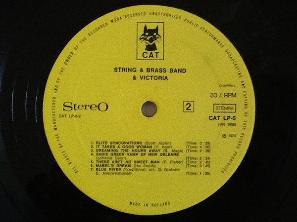 String & Brass Band & Victoria Varekamp : String & Brass Band & Victoria Varekamp (LP, Album)