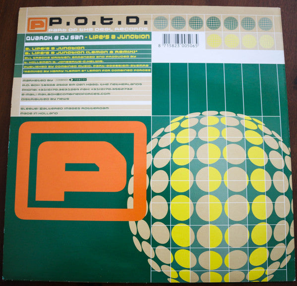 Quarck & DJ San : Life's A Junction (12")