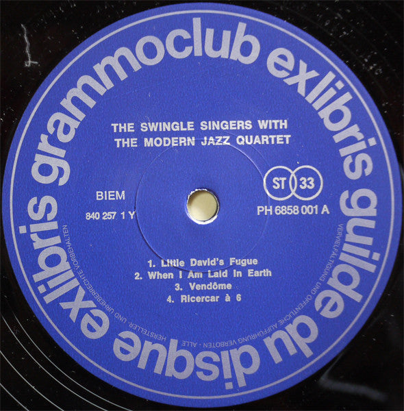 The Swingle Singers* With The Modern Jazz Quartet : The Swingle Singers With The Modern Jazz Quartet (LP, Album, RE)