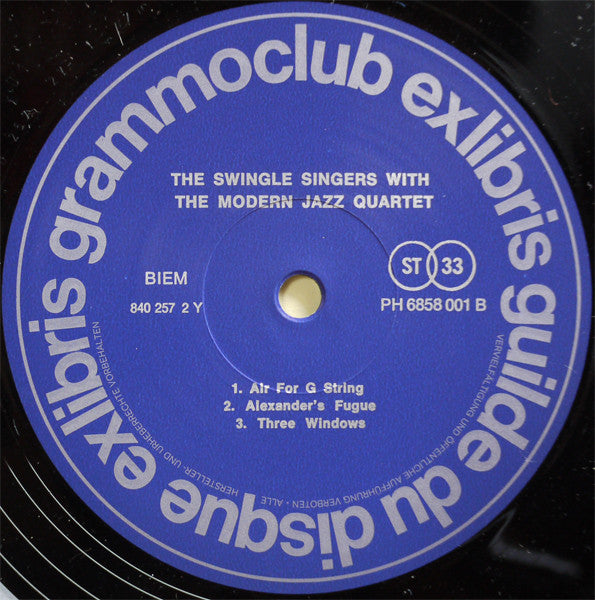 The Swingle Singers* With The Modern Jazz Quartet : The Swingle Singers With The Modern Jazz Quartet (LP, Album, RE)