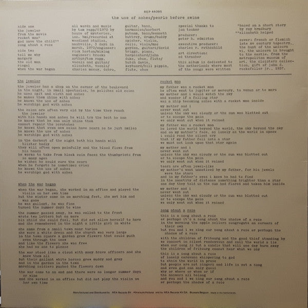 Pearls Before Swine : The Use Of Ashes (LP, Album, Mono, RE)