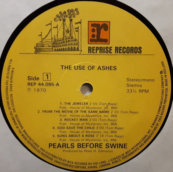 Pearls Before Swine : The Use Of Ashes (LP, Album, Mono, RE)