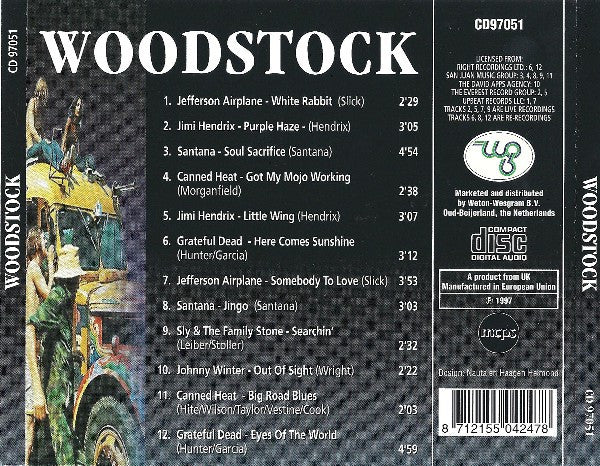 Various : Woodstock (CD, Comp)