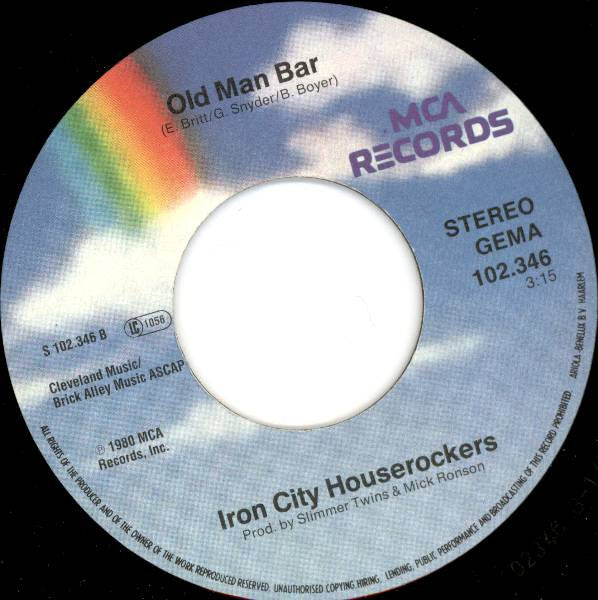 Iron City Houserockers : We're Not Dead Yet (7", Single)