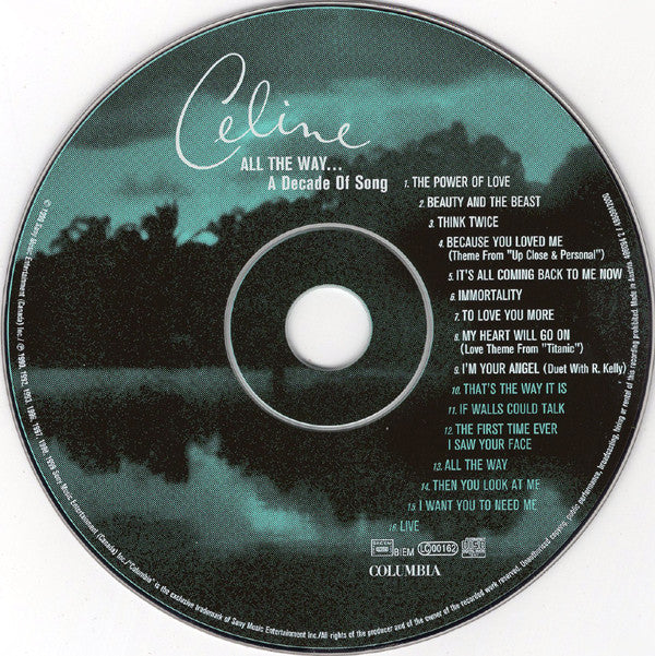 Céline Dion : All The Way... A Decade Of Song (CD, Comp)