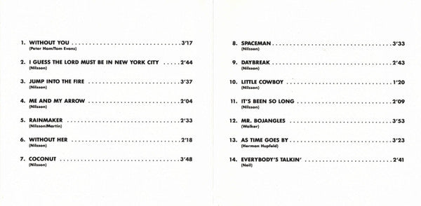 Harry Nilsson : Without You And Other Hits (CD, Comp)