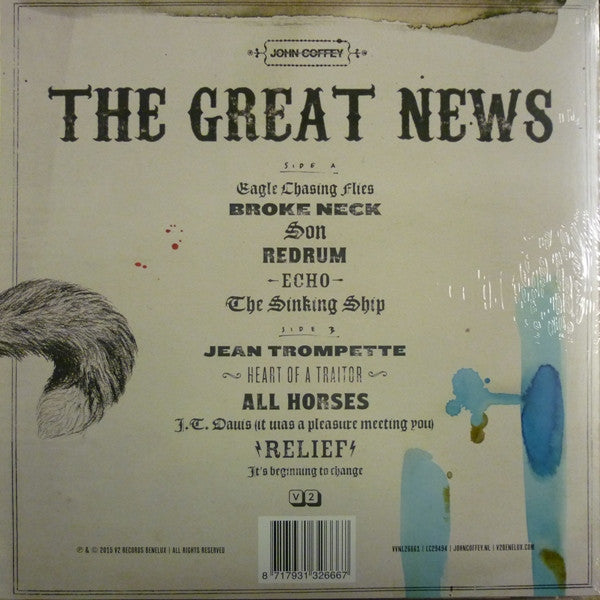 John Coffey : The Great News (LP, Album + CD, Album)