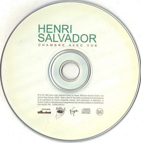 Henri Salvador : Chambre Avec Vue (CD, Album)