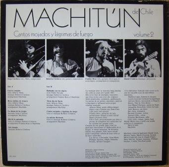 Machitun De Chile : Cantos Mojados Y Lágrimas De Fuego - Volume 2 (LP, Album)