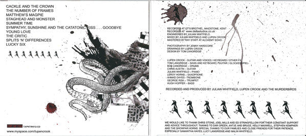 Lupen Crook & The Murderbirds : Lupen Crook & The Murderbirds (CD, Album)