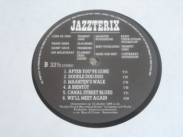 Jazzterix : Jazzterix (LP)