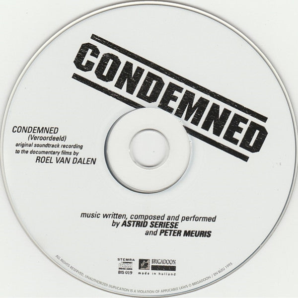 Astrid Seriese, Peter Meuris : Condemned (CD)