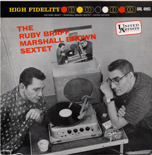 The Ruby Braff-Marshall Brown Sextet : The Ruby Braff-Marshall Brown Sextet (LP, Album, Mono, RE)