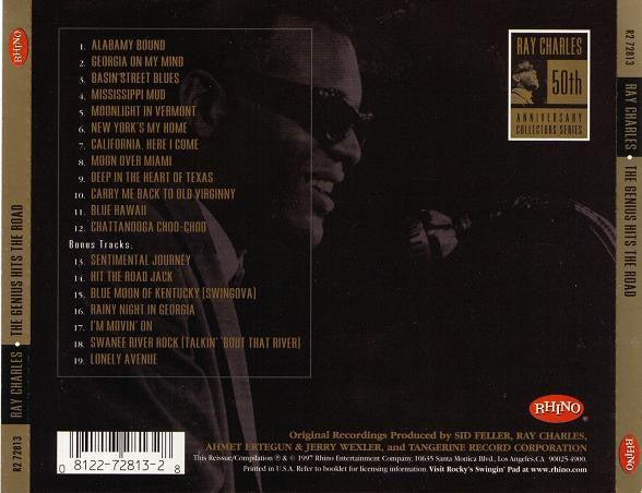 Ray Charles : The Genius Hits The Road (CD, Album, Comp, RE, RM)