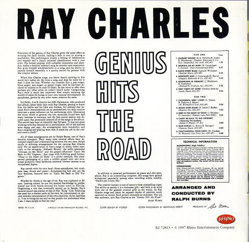 Ray Charles : The Genius Hits The Road (CD, Album, Comp, RE, RM)
