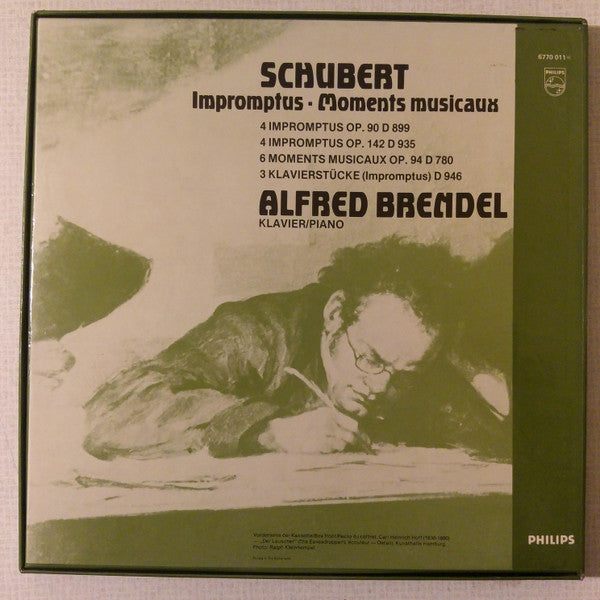 Franz Schubert - Alfred Brendel : Impromptus D.899 & D.935 - Moments Musicaux D.780 - Klavierstücke D.946 (2xLP + Box)