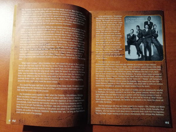 The Temptations : Get Ready. Definitive Performances 1965-1972 (DVD-V, Comp)