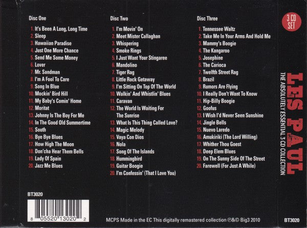 Les Paul : The Absolutely Essential 3 CD Collection (3xCD, Comp, Dig)