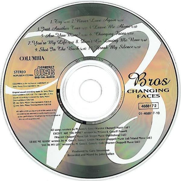 Bros : Changing Faces (CD, Album)