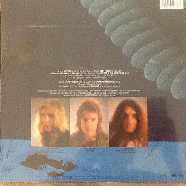 Rush : Fly By Night (LP, Album, RE, RM, 180)