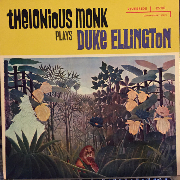 Thelonious Monk : Thelonious Monk Plays Duke Ellington (LP, Album, Mono, RE, Blu)