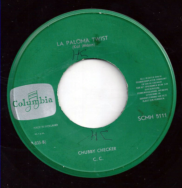Chubby Checker : Slow Twistin' / La Paloma Twist (7", Single)