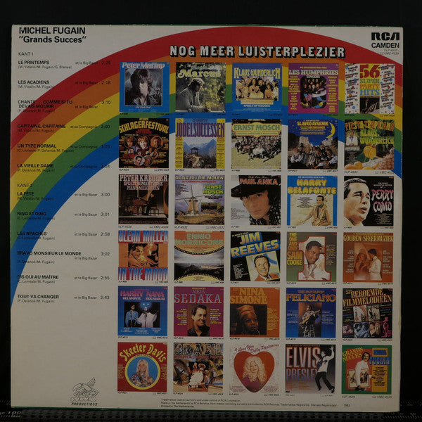 Michel Fugain : Grands Succes (LP, Comp)