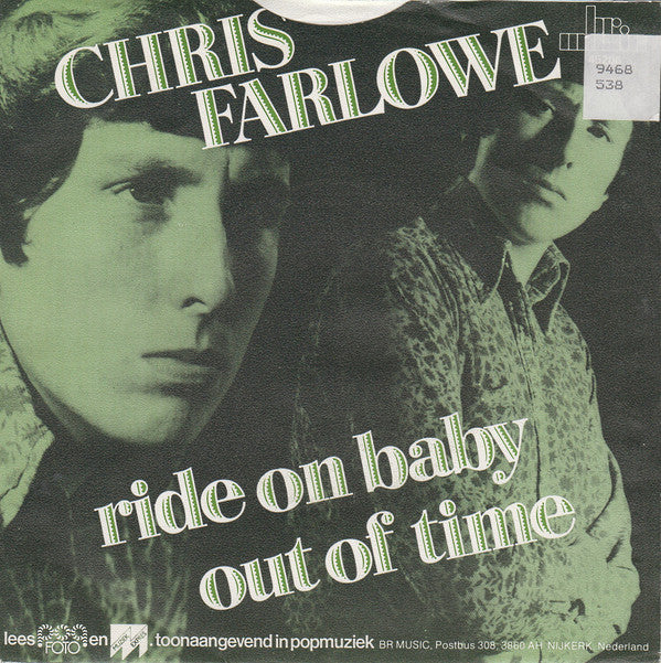 Chris Farlowe : Out Of Time / Ride On Baby (7")