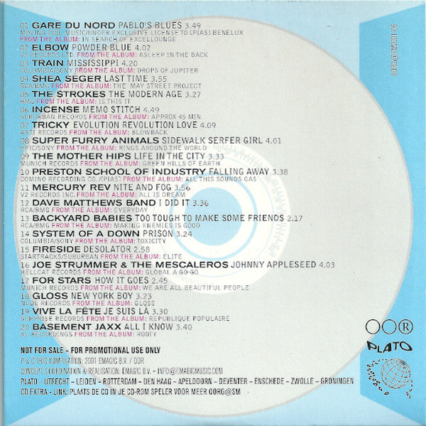 Various : Oorgasm 06 (20 Tracks Voor De Toekomst) (CD, Comp, Enh, Promo)