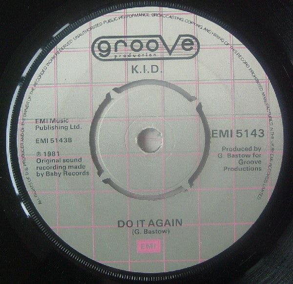 K.I.D. : Don't Stop (7", Single)