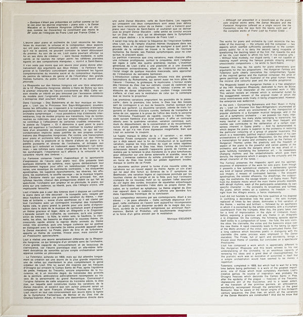 Franz Liszt, France Clidat, Residentie Orkest, Roger Norrington : Danse Macabre / Fantaisie Hongroise (LP, Album, Qua)