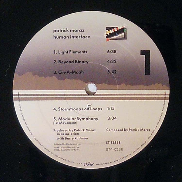 Patrick Moraz : Human Interface (LP, Album)