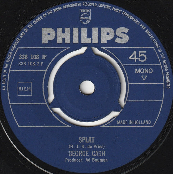 George Cash : Nightingale / Splat (7", Single, Mono, Pin)