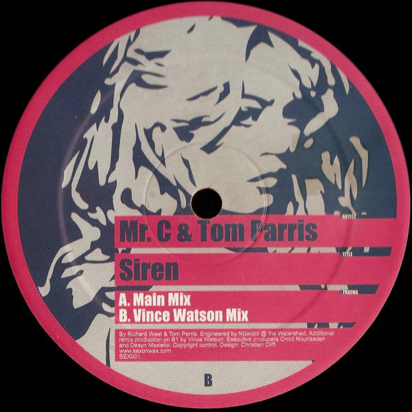 Mr. C & Tom Parris : Siren (12")