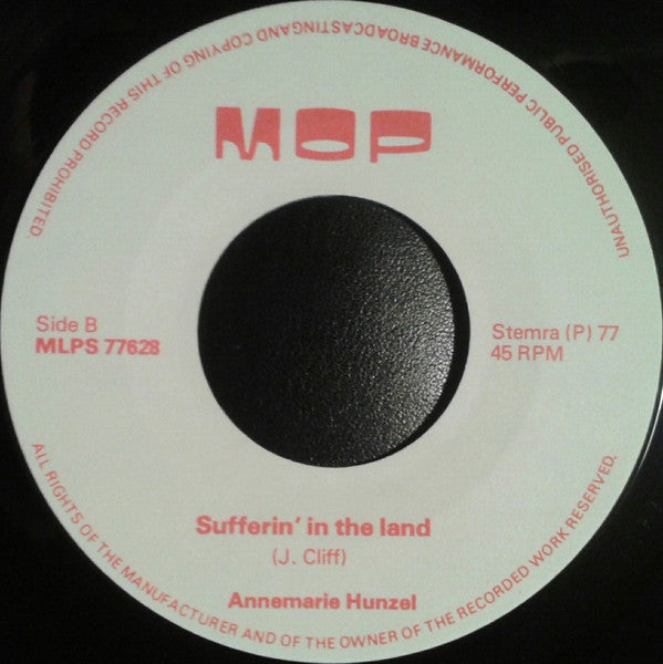Anne-Marie Hunsel : I Shall Be Released (7")