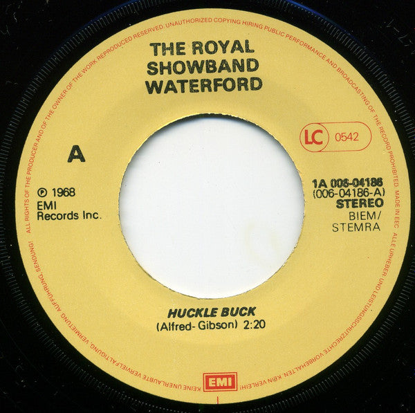 The Royal Showband Waterford : Huckle Buck / Sorry (I Ran All The Way) (7")
