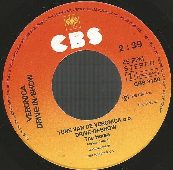 Cliff Nobles & Co / No Artist : Tune Van De Veronica Drive-In-Show & 21 Drive-In-Show Jingles (7", Single)