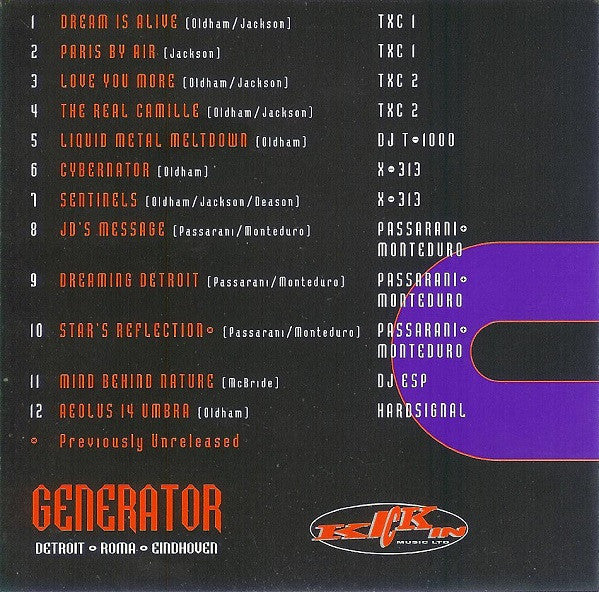 Various : Generator: World Sonik Domination Volume One (CD, Mixed)