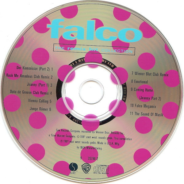 Falco : The Remix Hit Collection (CD, Album, SRC)
