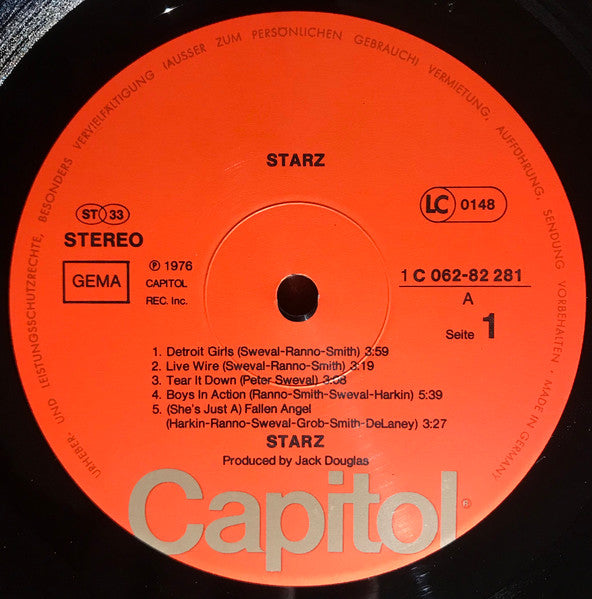 Starz (2) : Starz (LP, Album)
