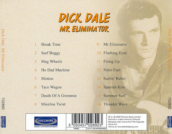 Dick Dale : Mr. Eliminator (CD, Comp)