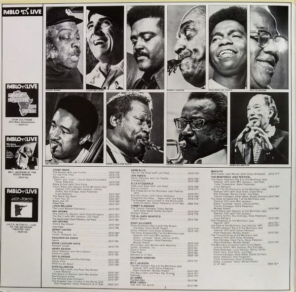 Various : Norman Grantz presents The Pablo Collection (2xLP, Album, Comp, Mono)