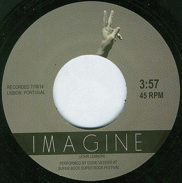 Eddie Vedder / Jeff Ament : Imagine / Pendulumorphosis (7", Single)