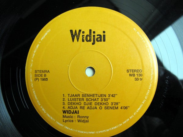 Widjai Bachasingh : With Ronny And His Group (LP, Album)