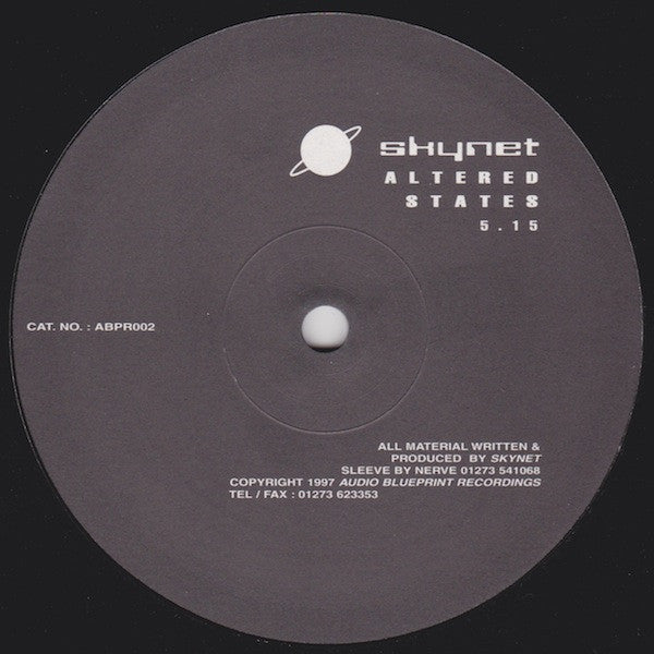 Skynet : MK Ultra / Altered States (12")